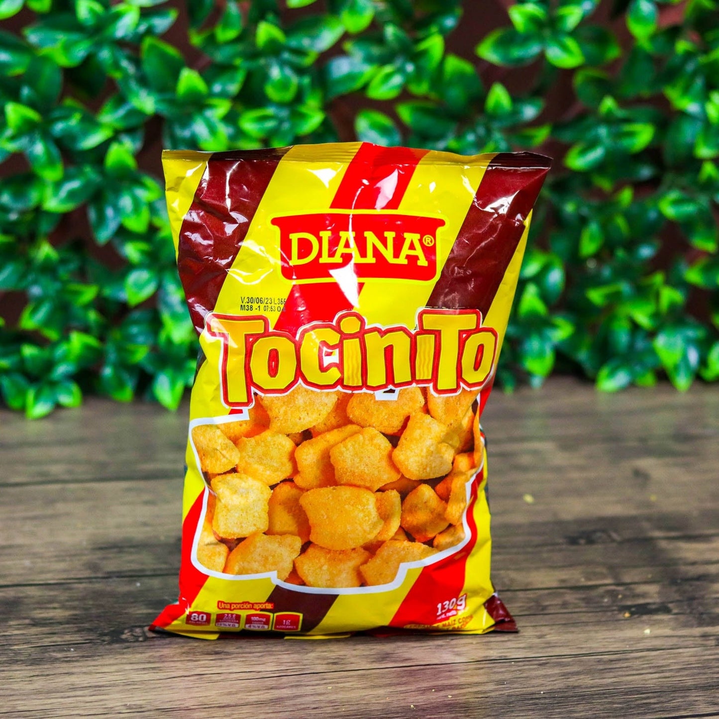Tocinito de Diana (chicharrones) Grande. 130g. Boquitas Diana