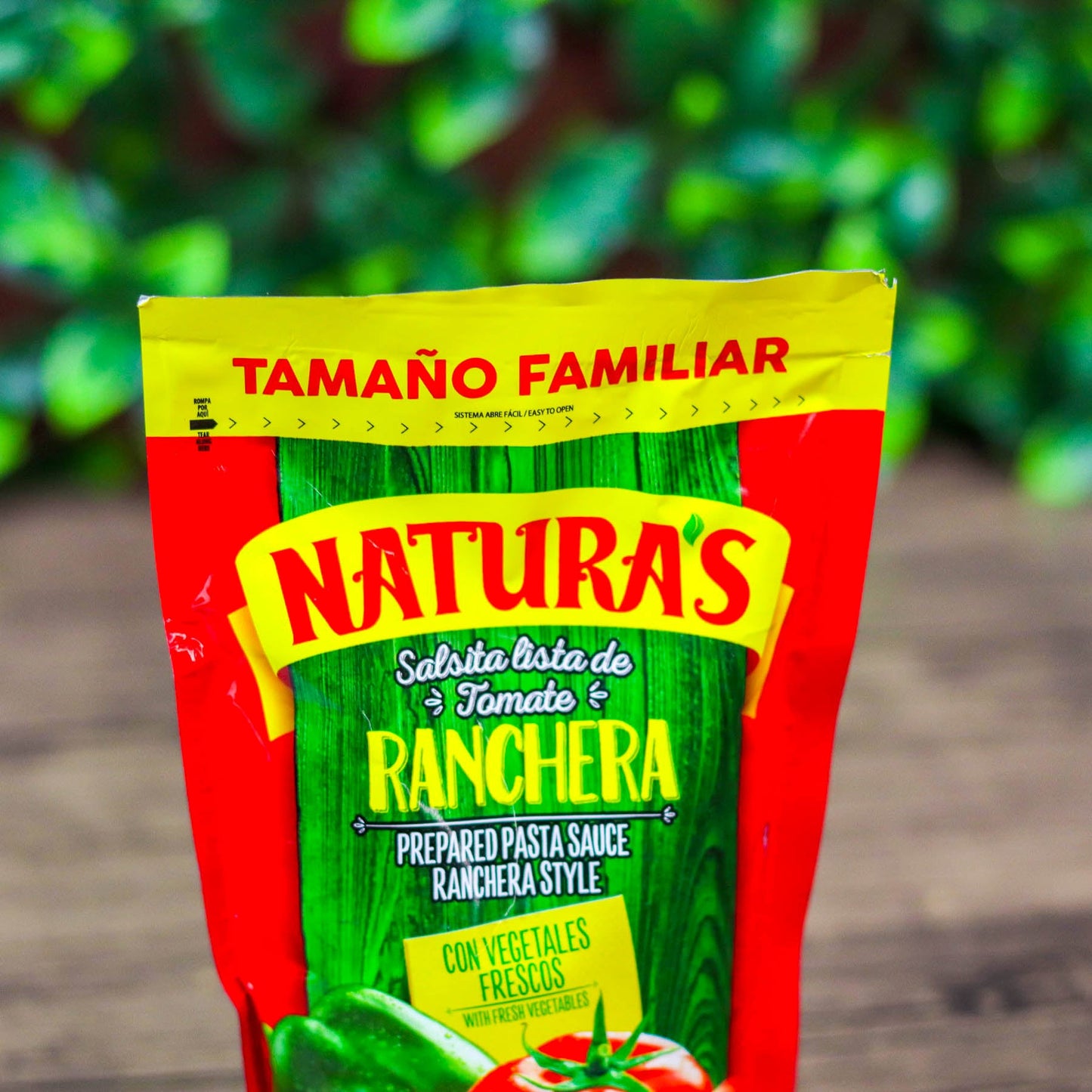 Salsa lista de tomate ranchera Naturas. 200g