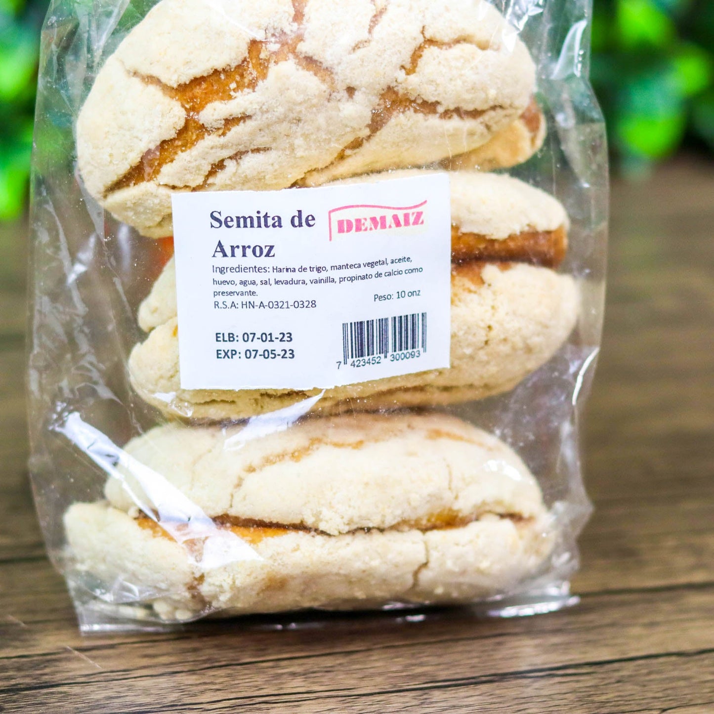 Semita de arroz. 6 unidades. 283g. Demaiz