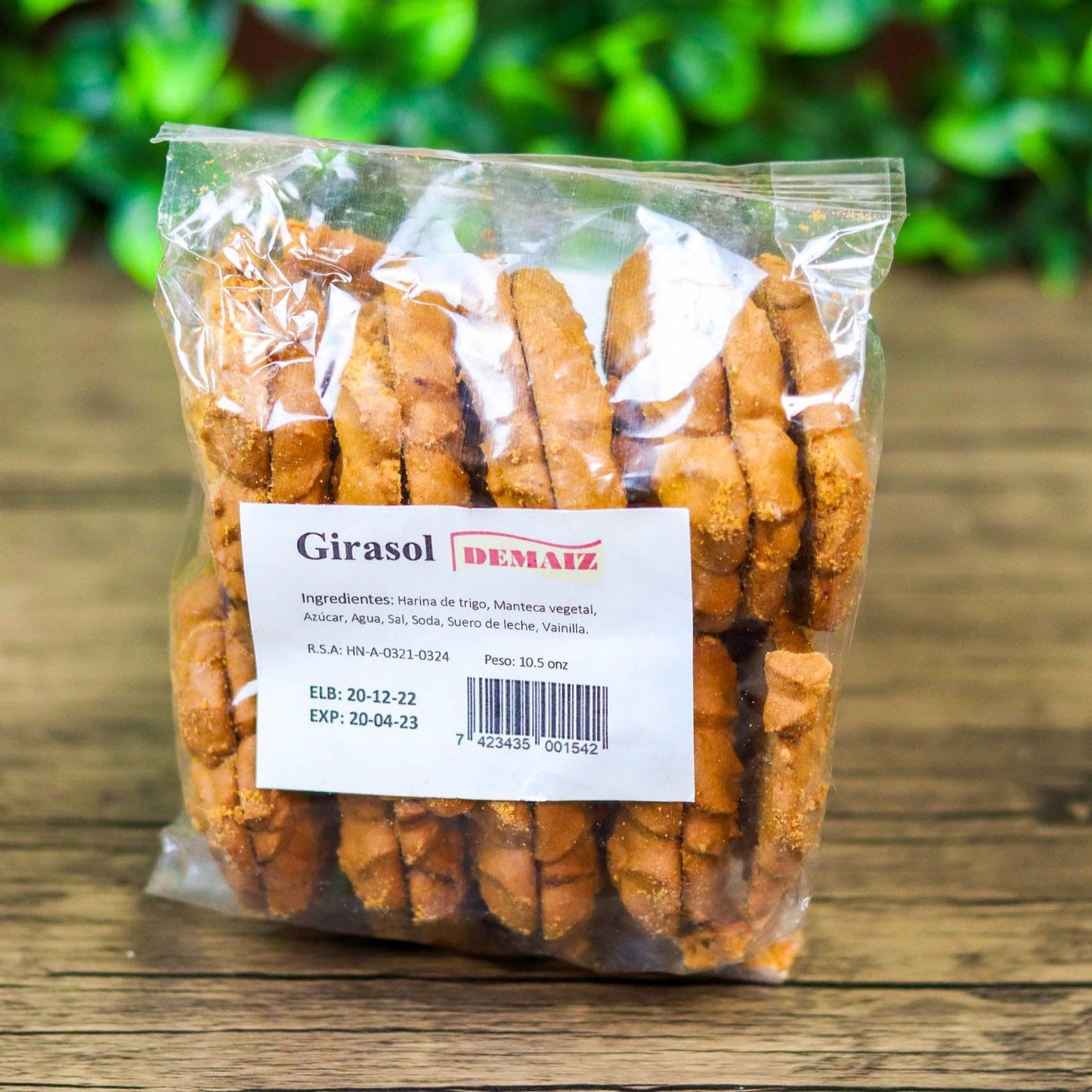 Galleta de girasol. Bolsa de pan. 297g. Demaiz