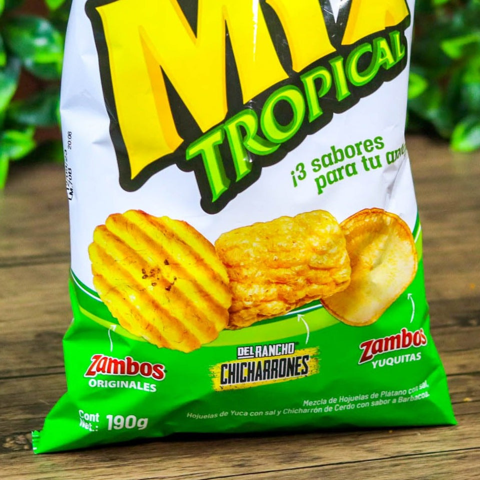 Yum Mix Tropical. Churro grande. 190g. Yummies