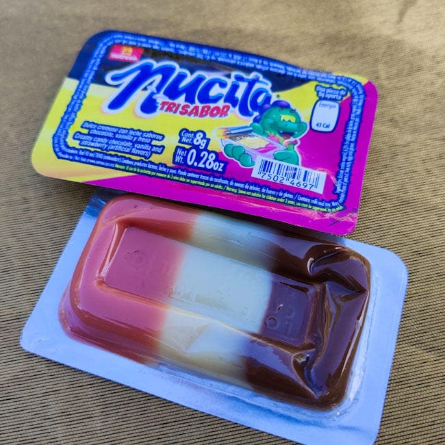 Nucita Tri-sabor. Paquete con 18 unidades. 144g