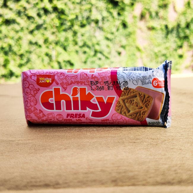 Galletas Chiky. Fresa o Chocolate. 40g