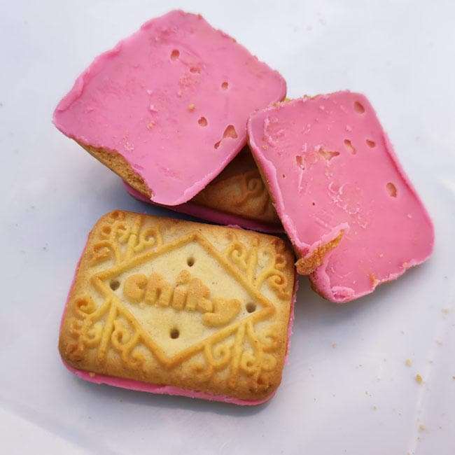 Galletas Chiky. Fresa o Chocolate. 40g