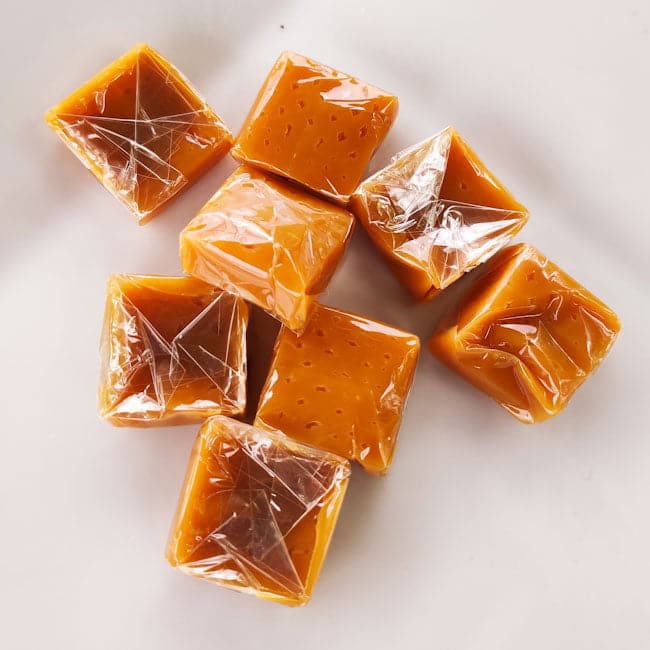 Caramelos de leche. Por unidad. 32g