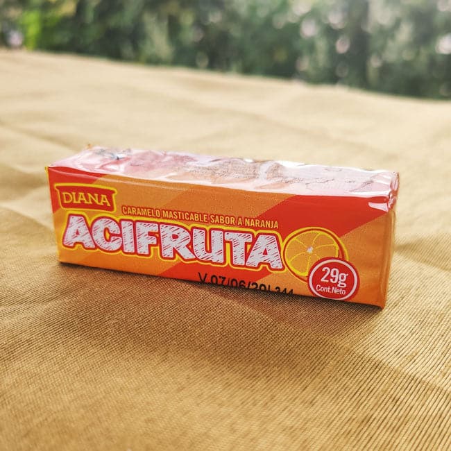 Acifruta. Todos los sabores. Por unidad. 29g