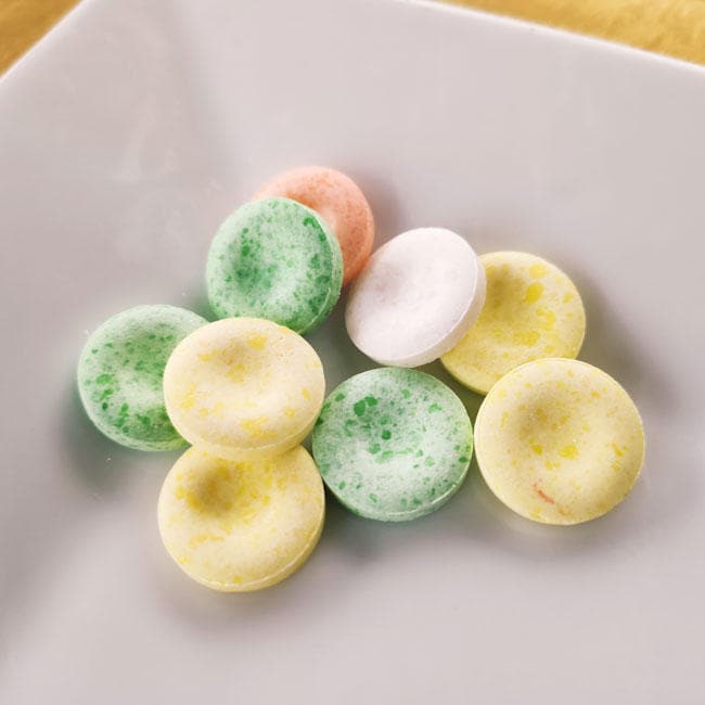 Pastillas de Menta y de Frutas Diana. 13g