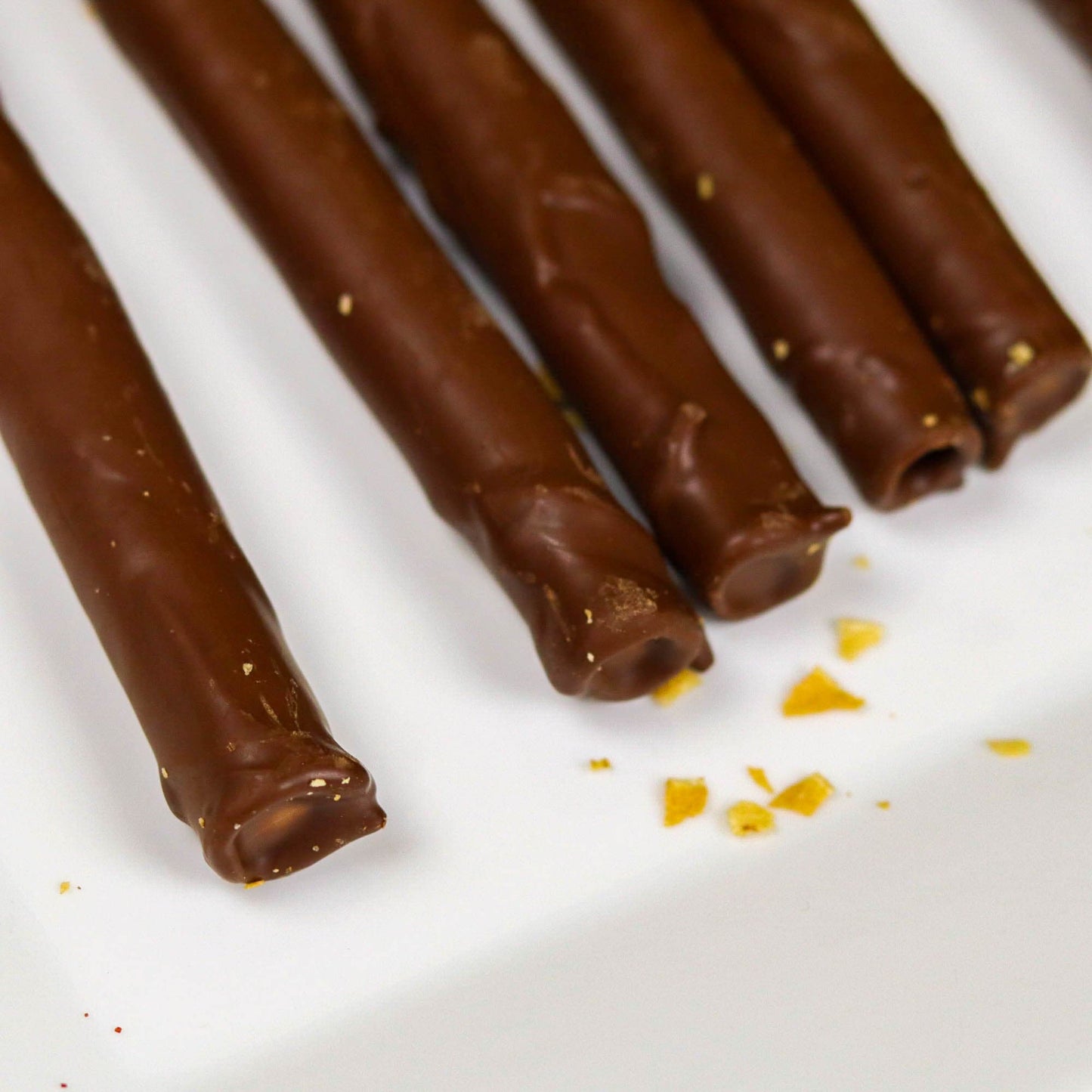Barquillos con Chocolate. 70g. Productos Lina