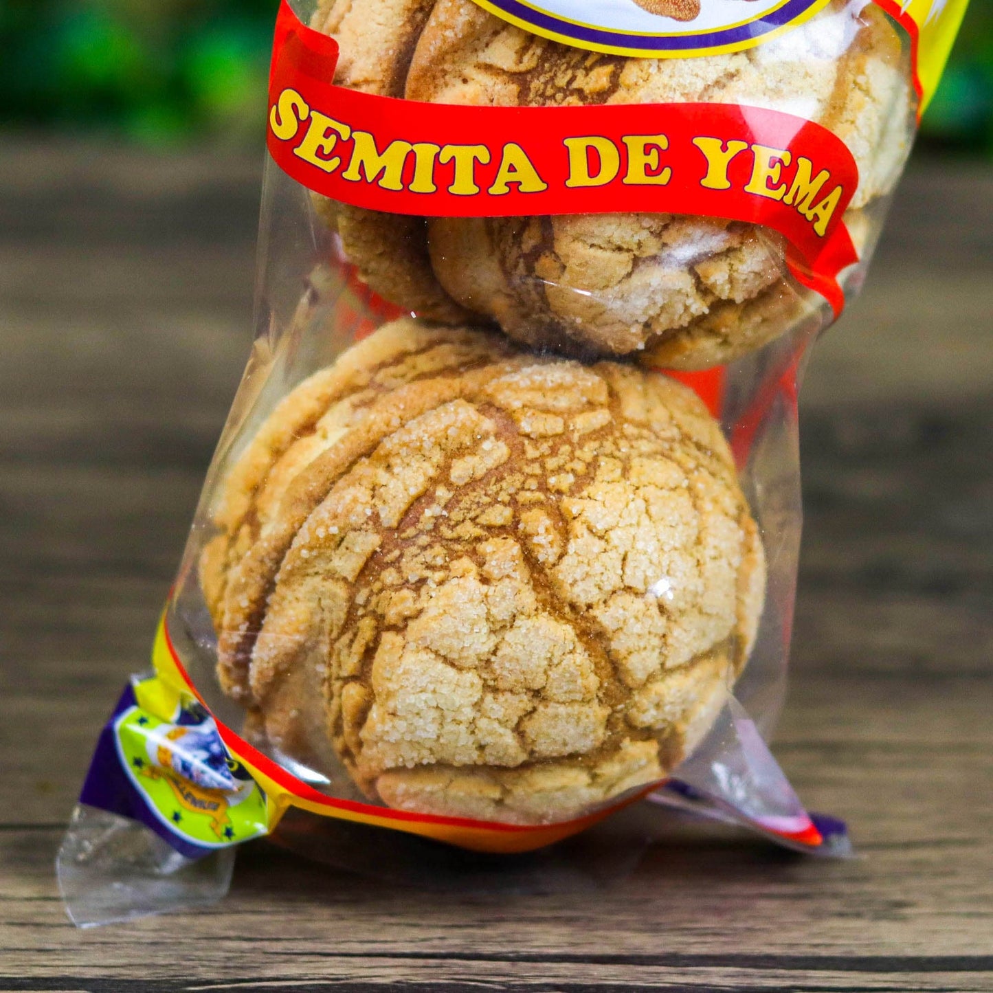 Semita de yema. Bolsa de pan. 4 unidades. 200g. Novapan