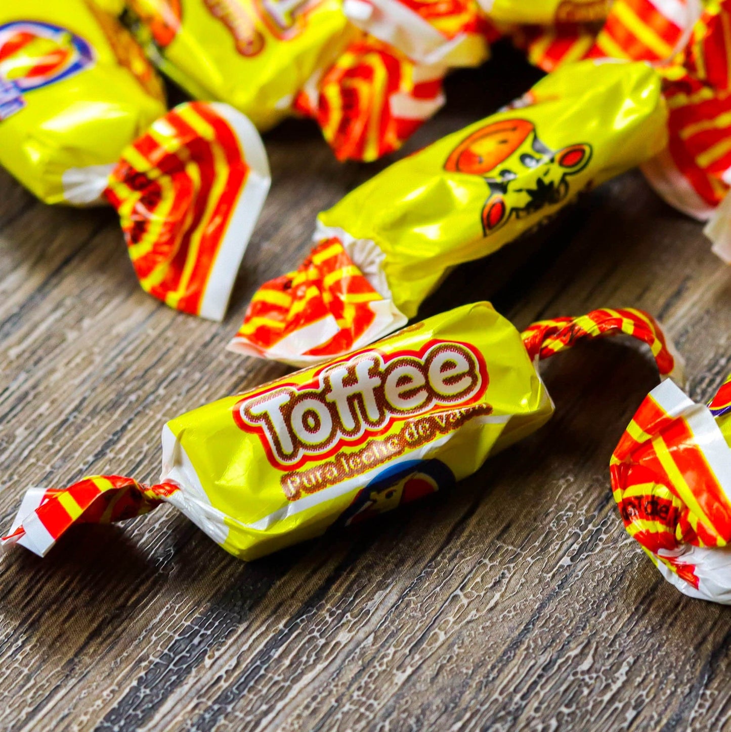 Confite suave Toffee (Leche de vaca). Paquete. 160g. Venadito