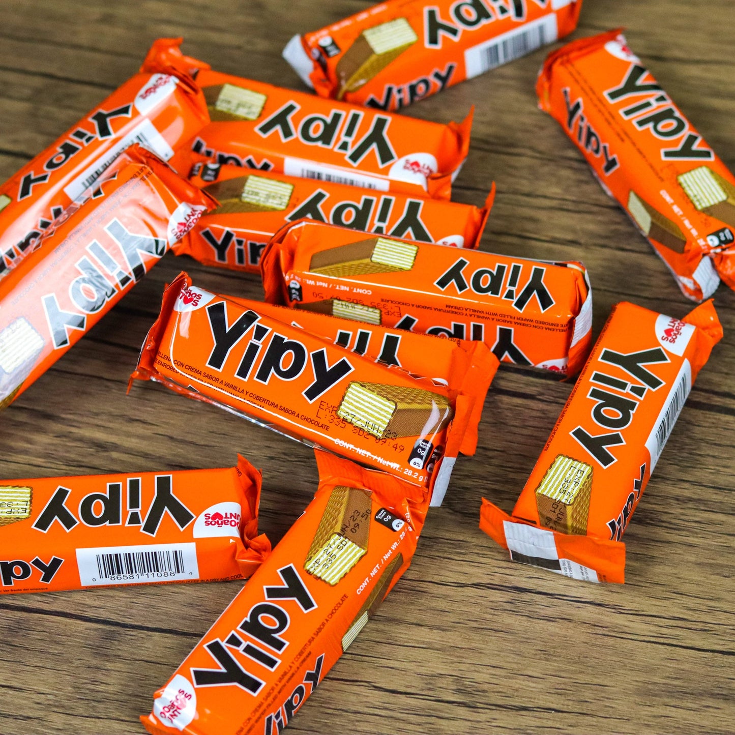 Galletas Yipy. Recubiertas de chocolate. Paquete de 12 unidades. 300 g. Pozuelo