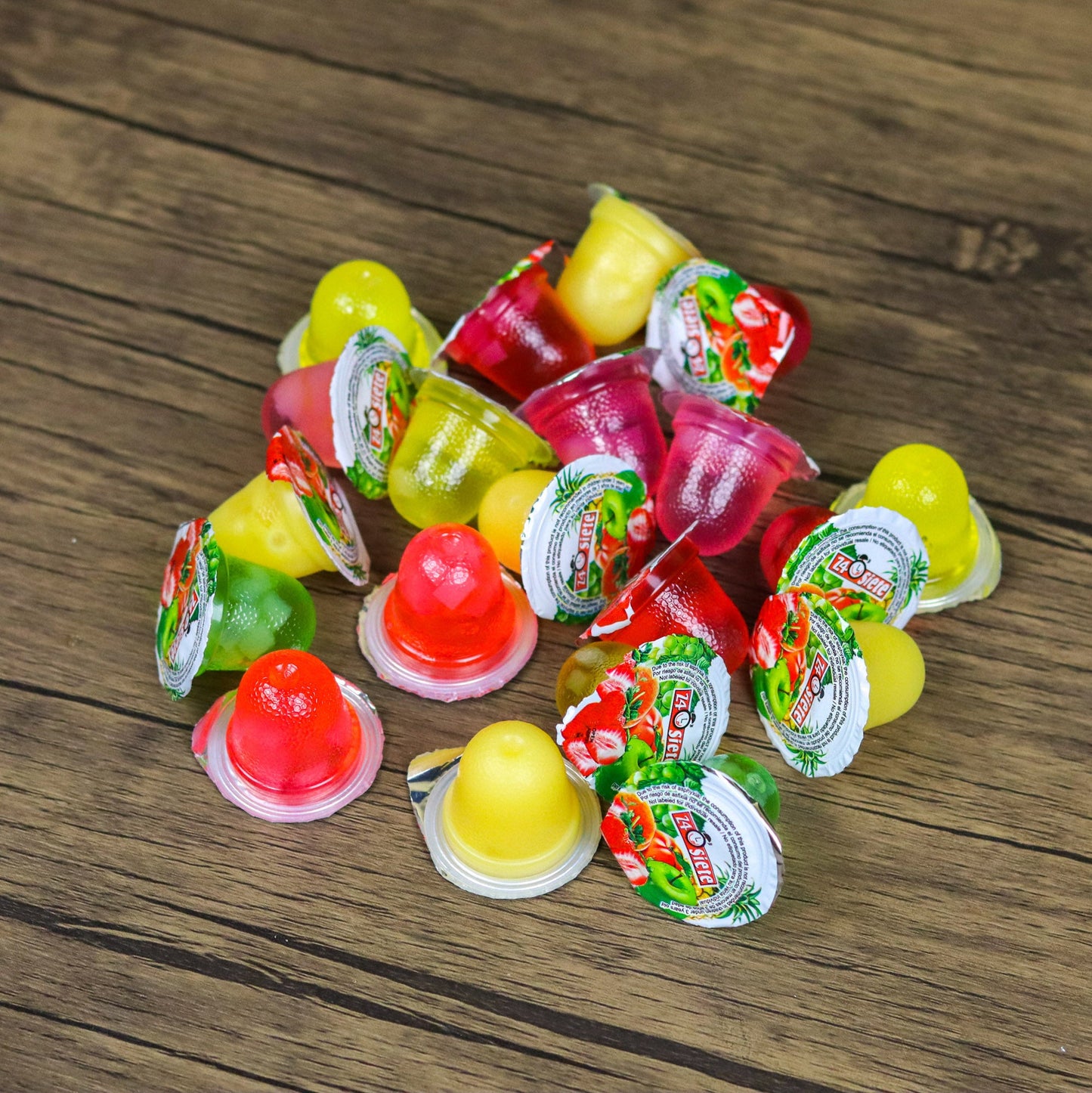 Mini frutas en gel. Paquete surtido. 20 unidades. 308 g
