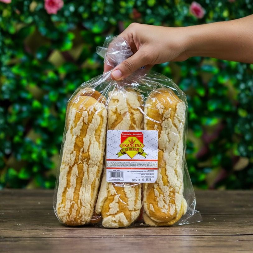 Semita larga. 6 unidades. 453g. Francesa es mi pan